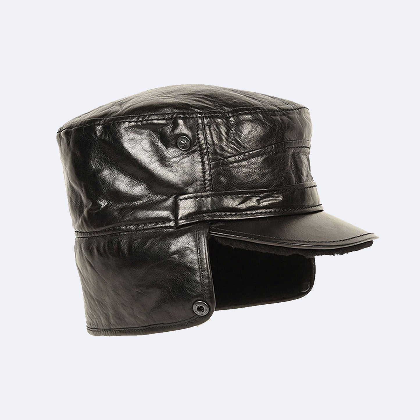 Alex Lambskin hat with sheepskin interior