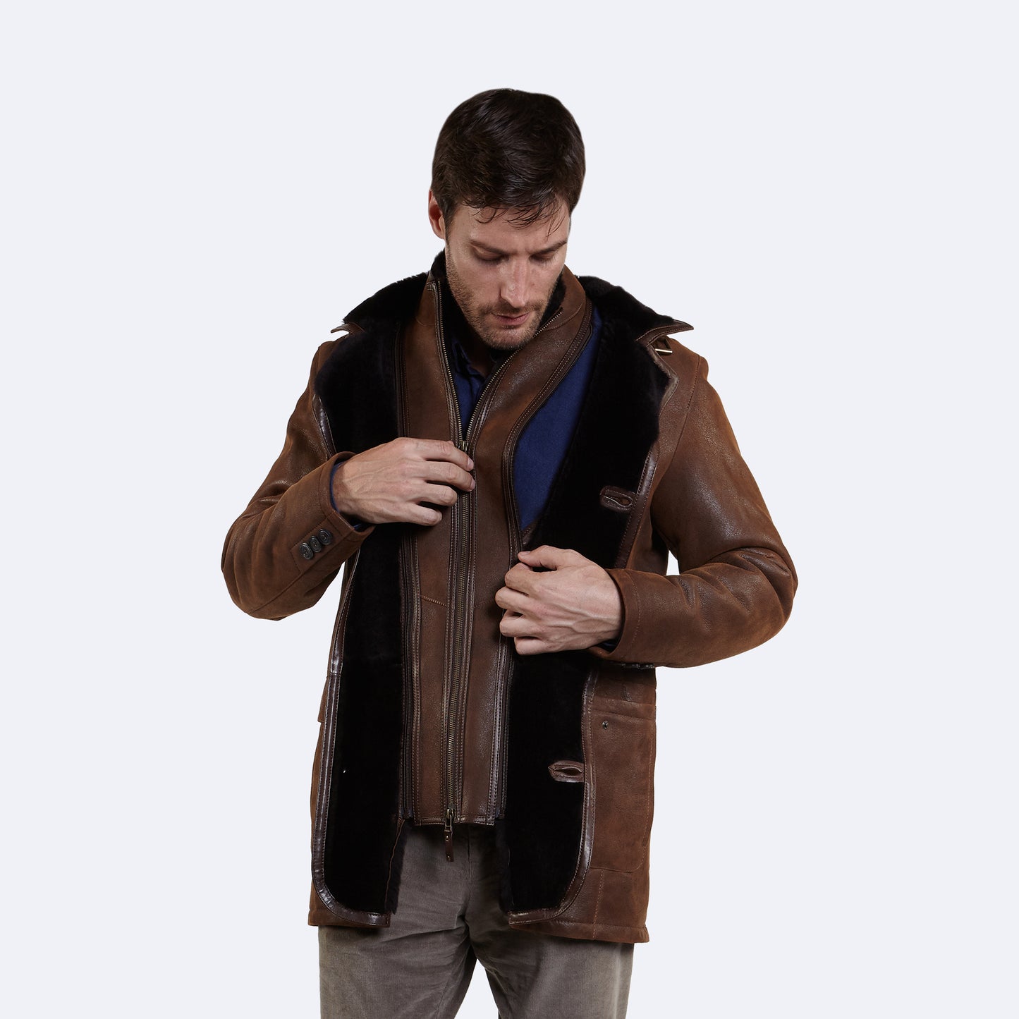 Desmond Sheepskin Coat