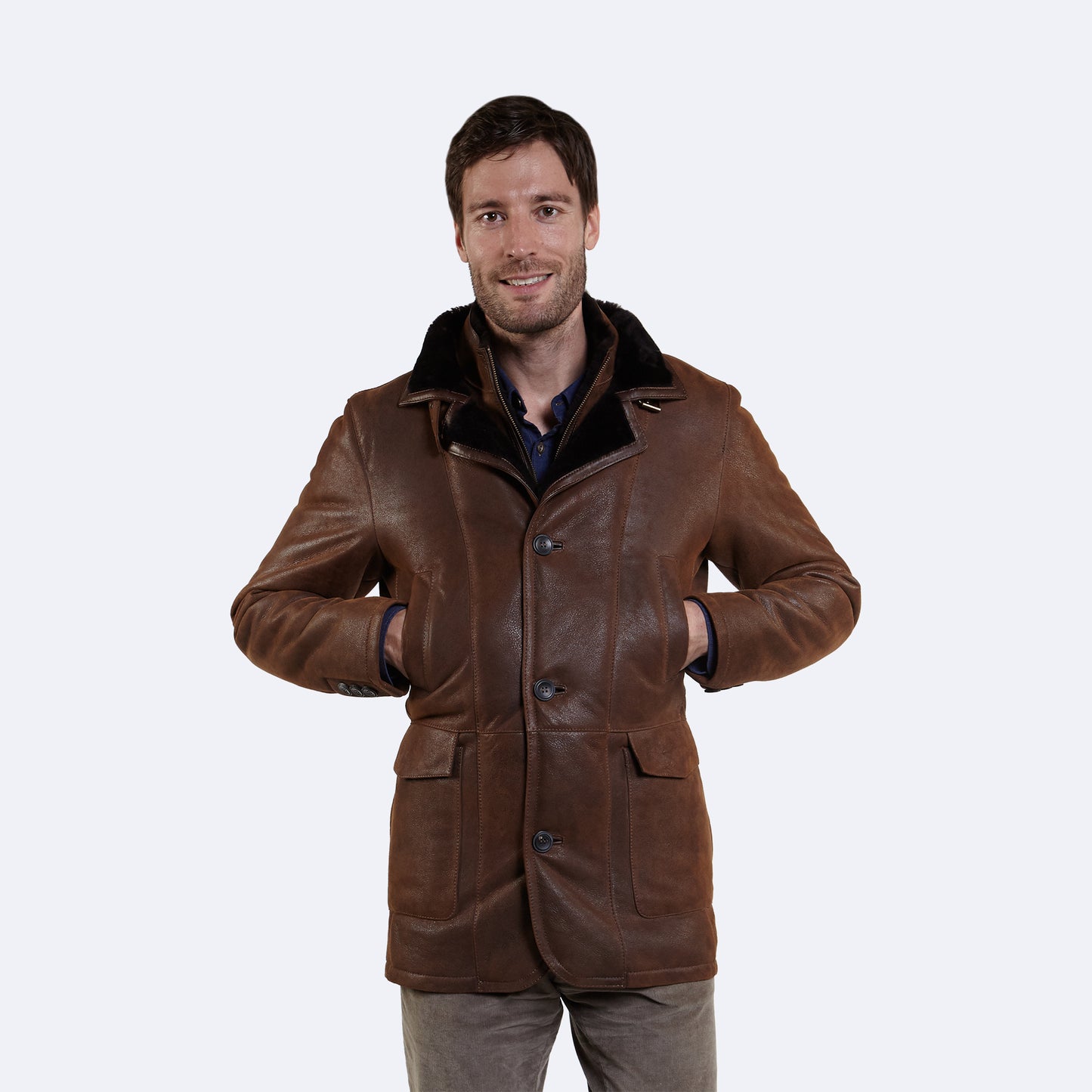 Desmond Sheepskin Coat