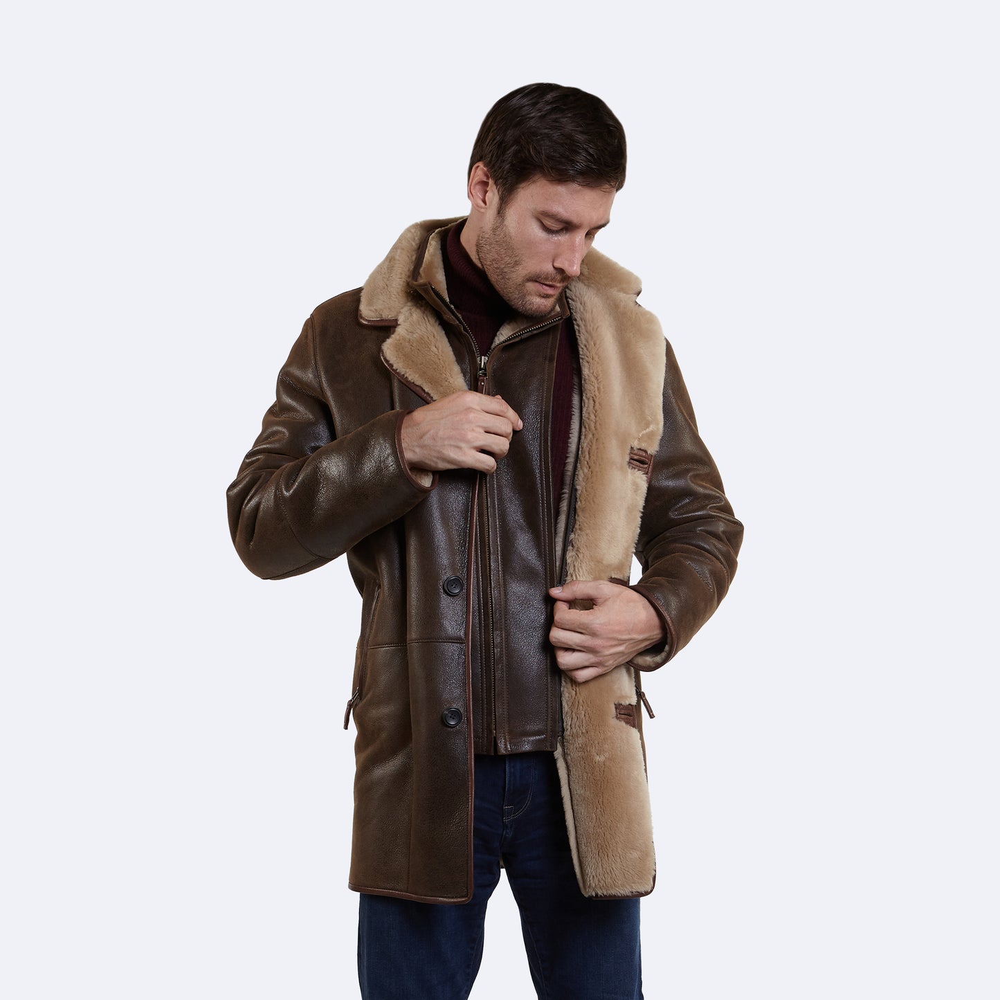 Warren Sheepskin Coat