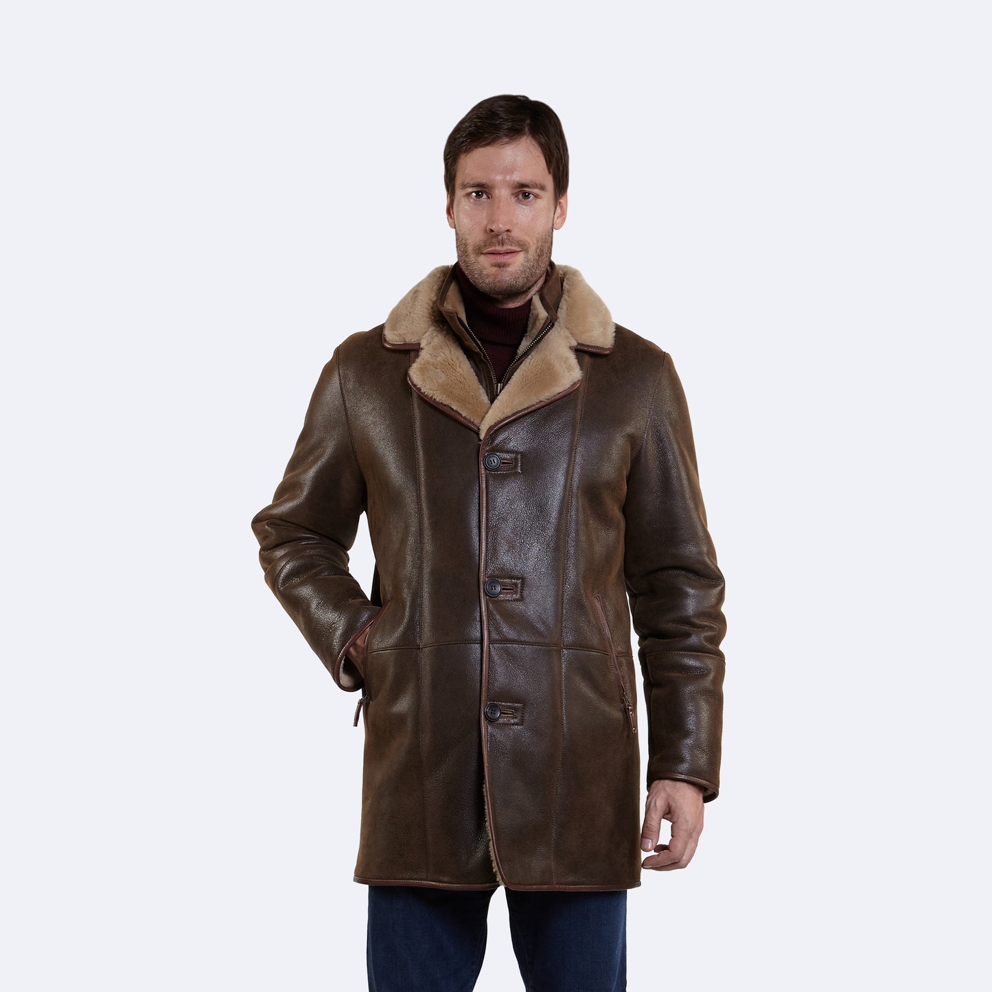 Warren Sheepskin Coat