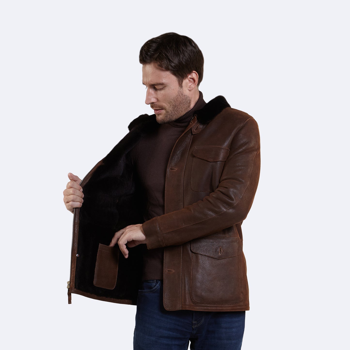 Craig Sheepskin Coat