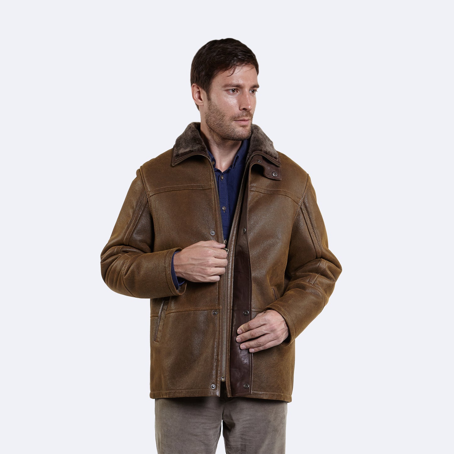 David Sheepskin Jacket