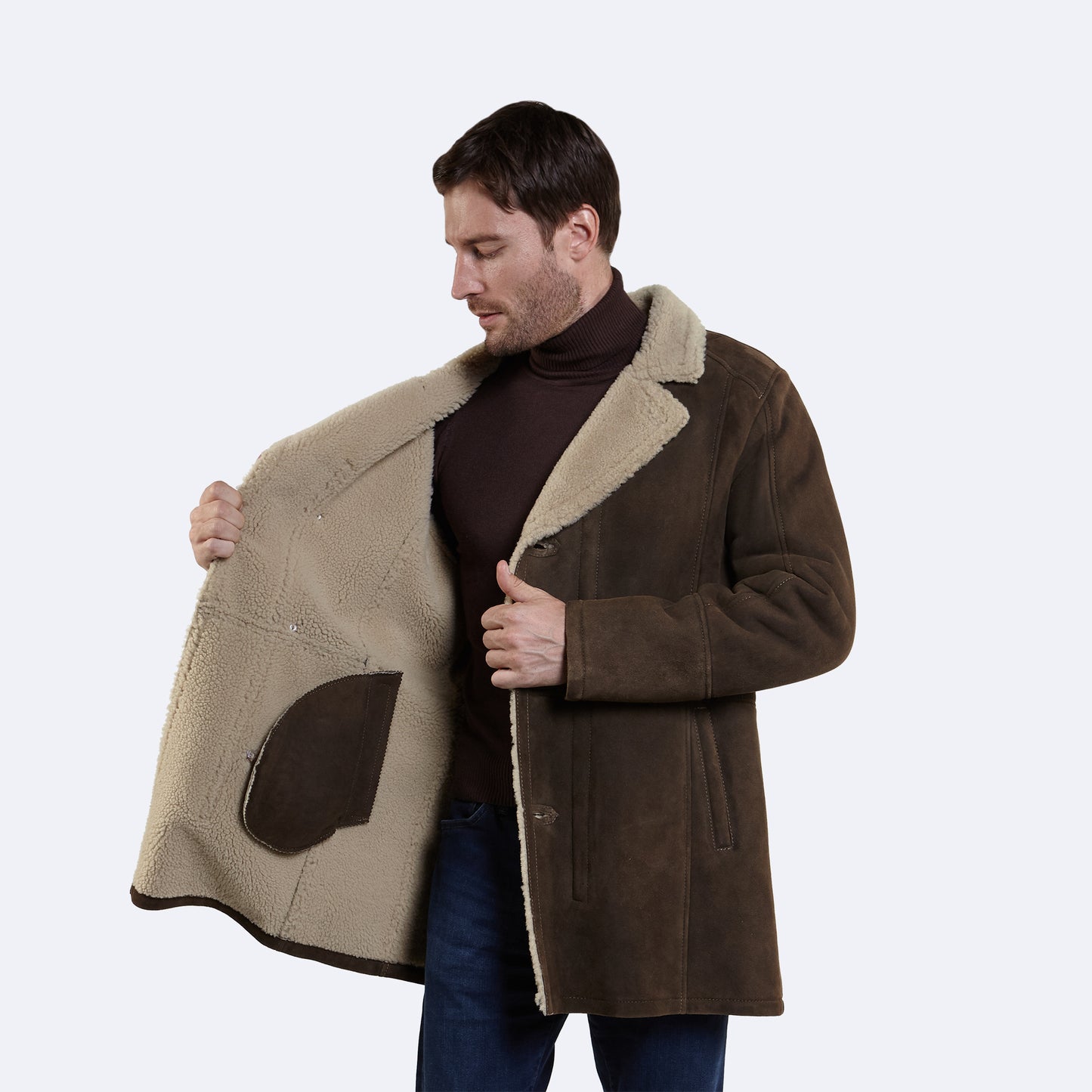 Ralph Sheepskin Coat