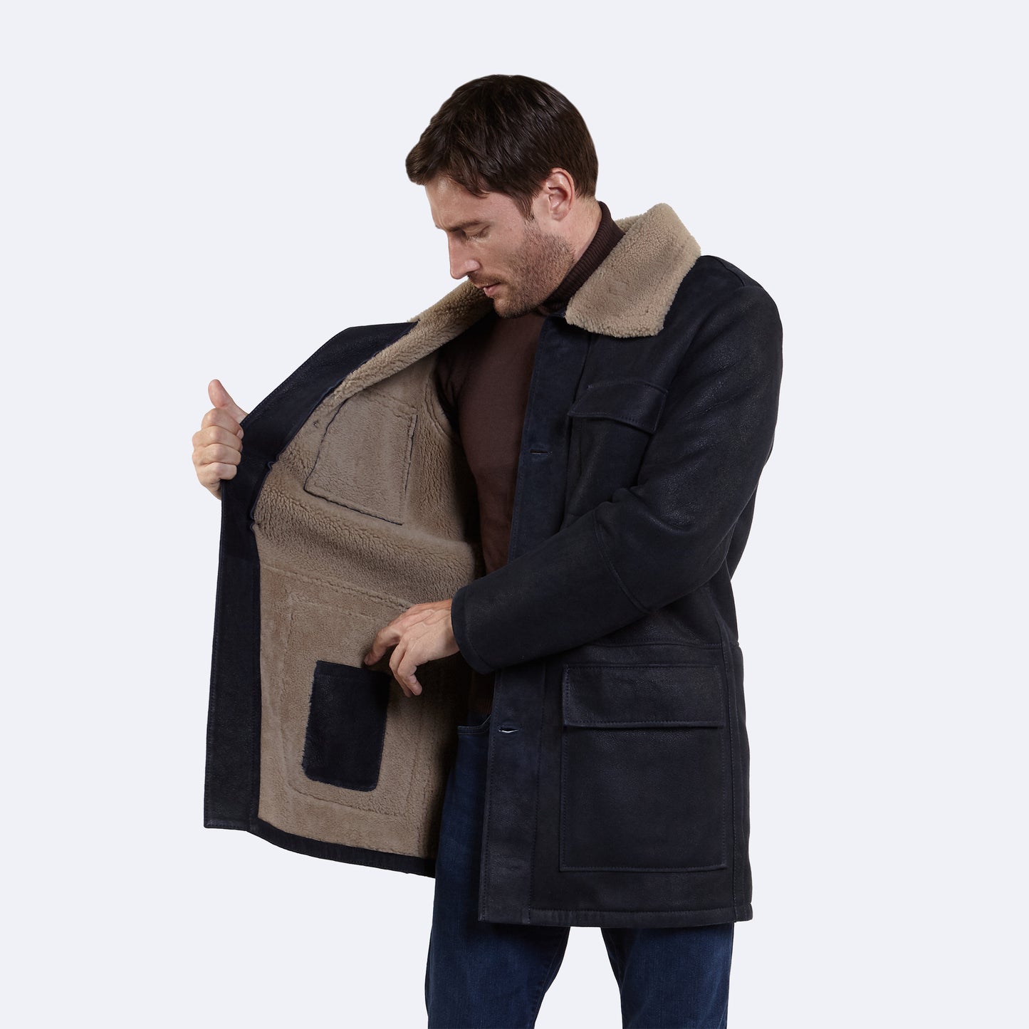 Ralph Sheepskin Coat