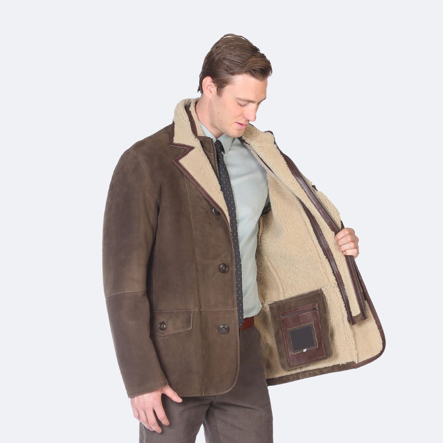 Kevin Sheepskin Coat