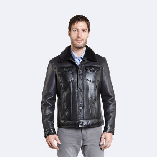 Calvin Sheepskin Jacket