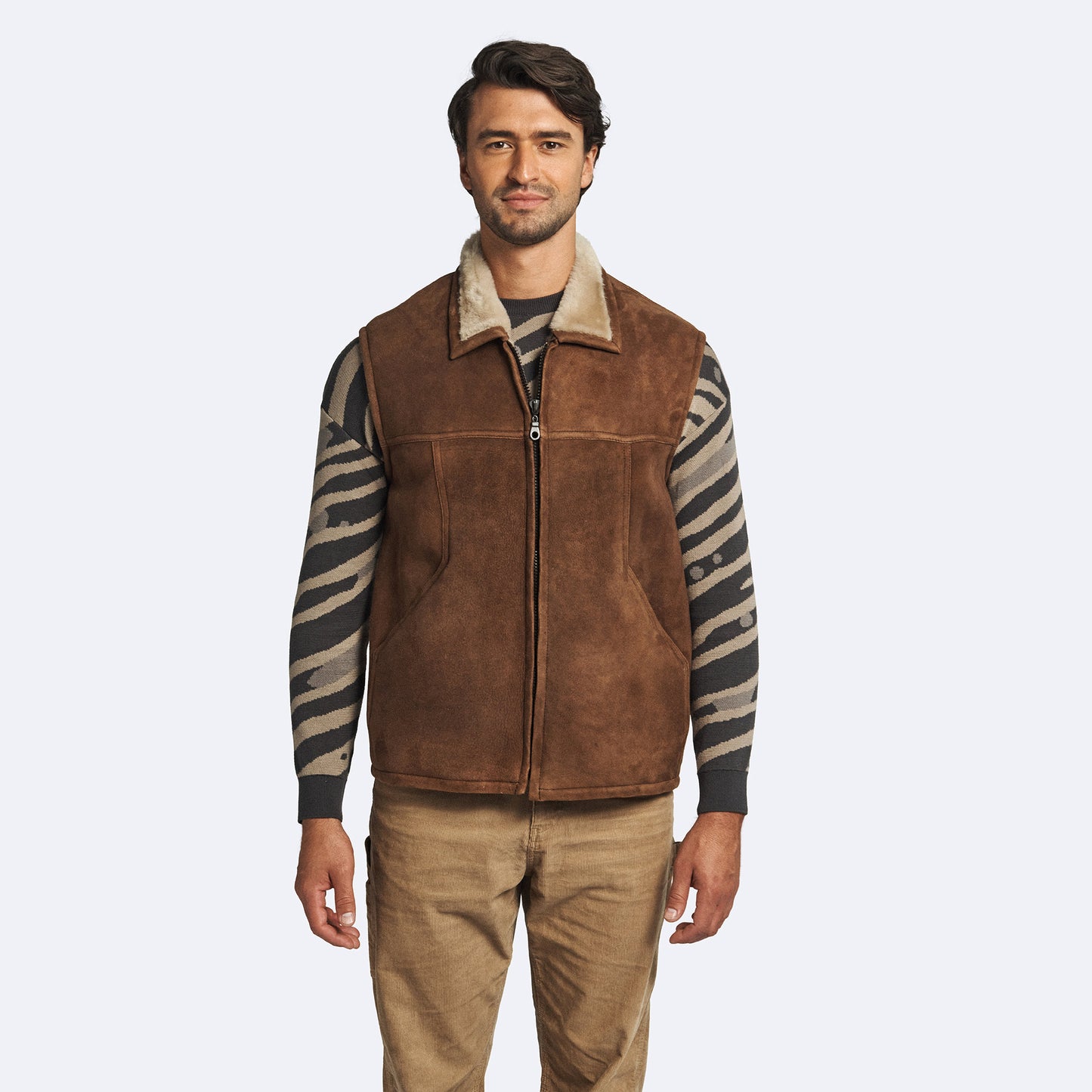 Brighton Shearling Vest