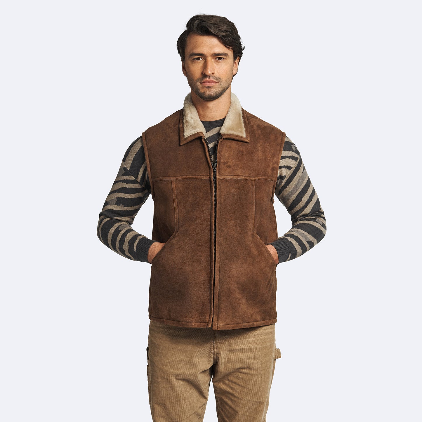 Brighton Shearling Vest