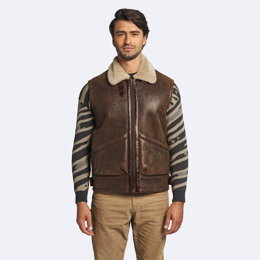 Cheshire Shearling Vest