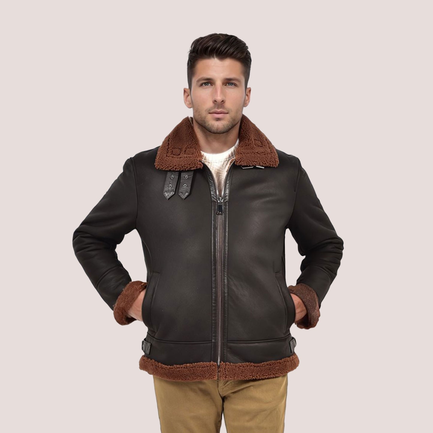 Dominic Sheepskin Jacket