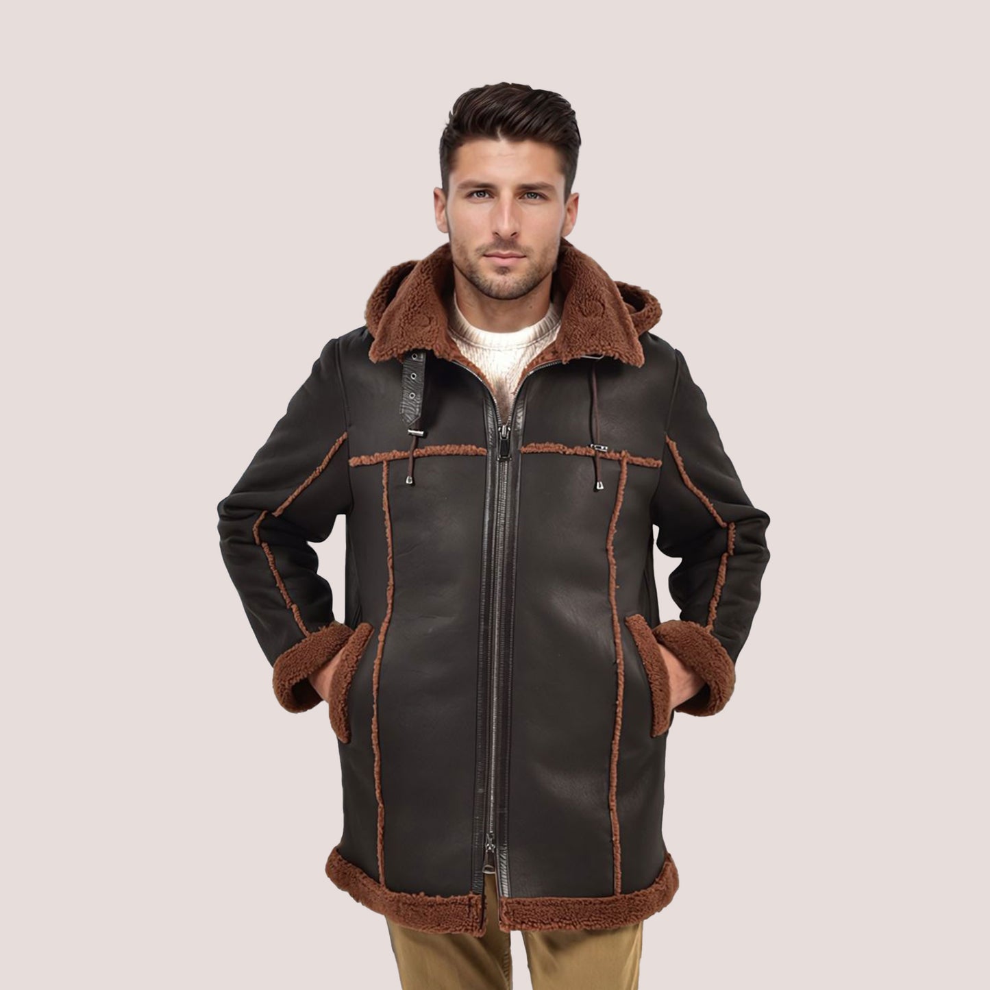 Ethan Sheepskin Coat