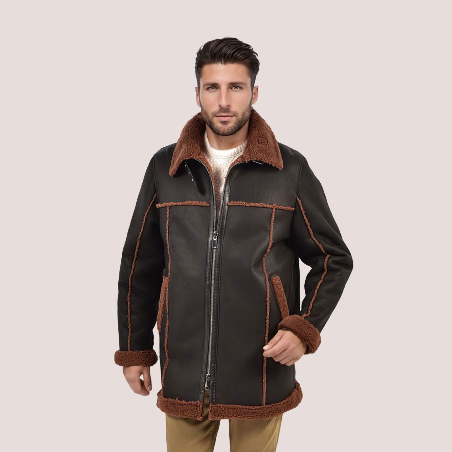 Ethan Sheepskin Coat