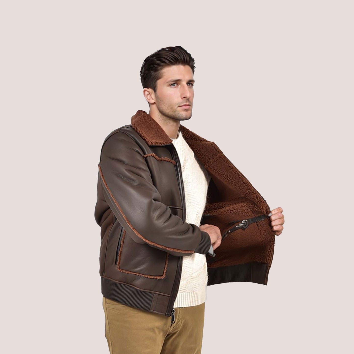 George Sheepskin Jacket