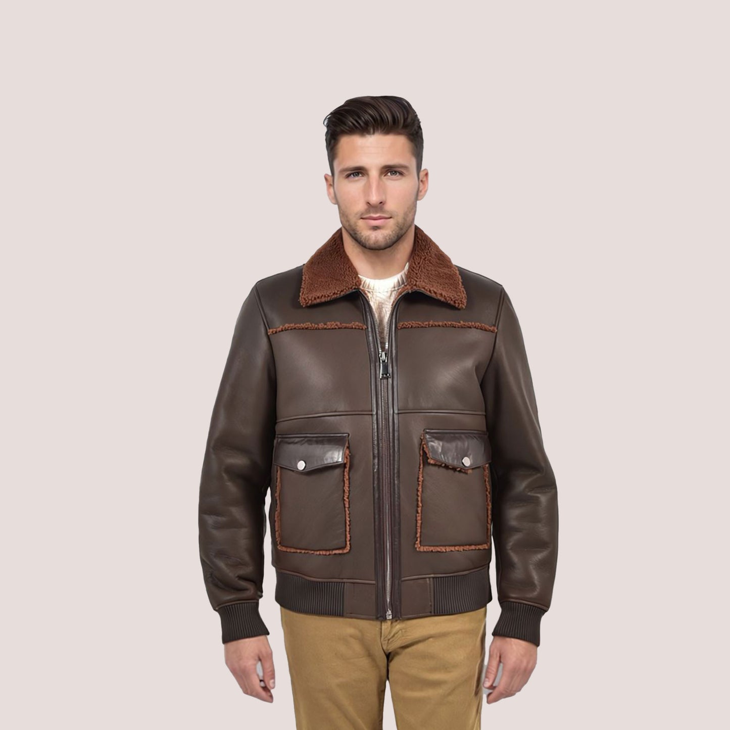 George Sheepskin Jacket