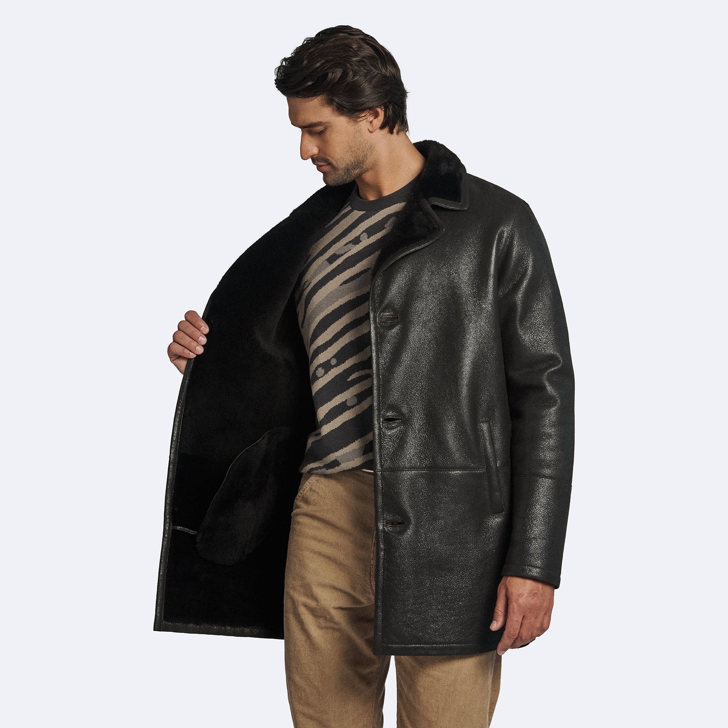 Paolo Shearling Coat