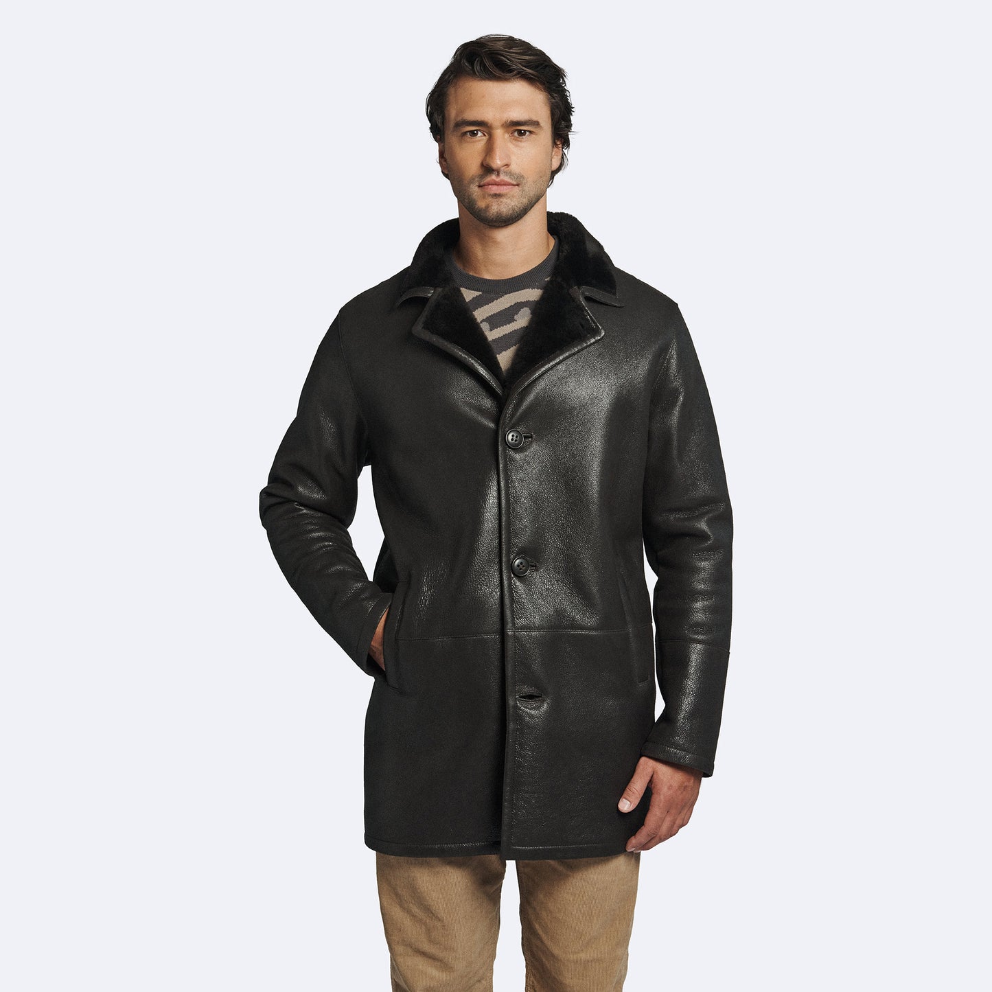 Paolo Shearling Coat
