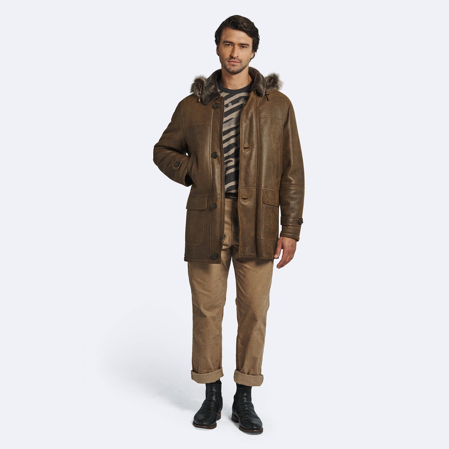Howard Sheepskin Coat