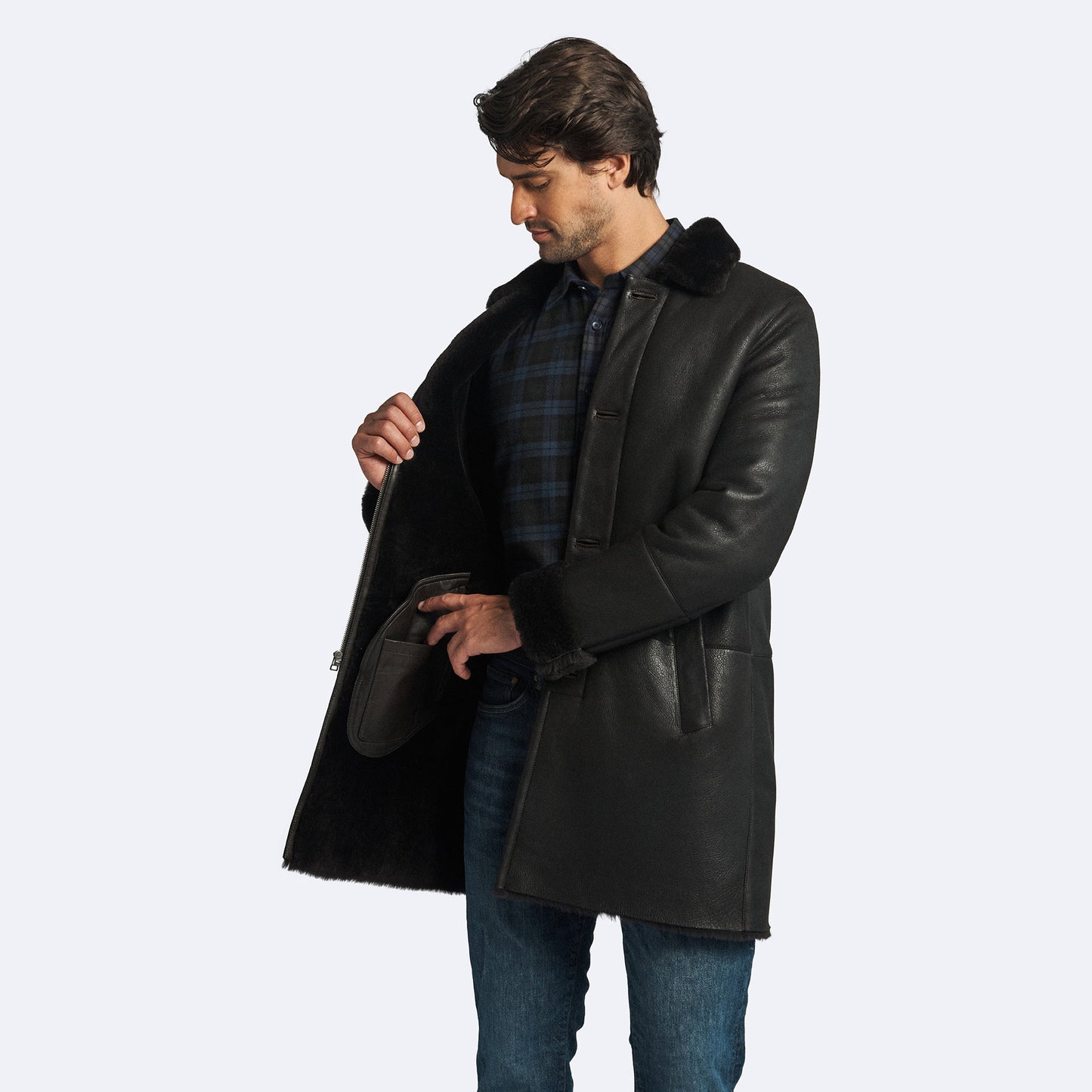 Miles Shearling Coat