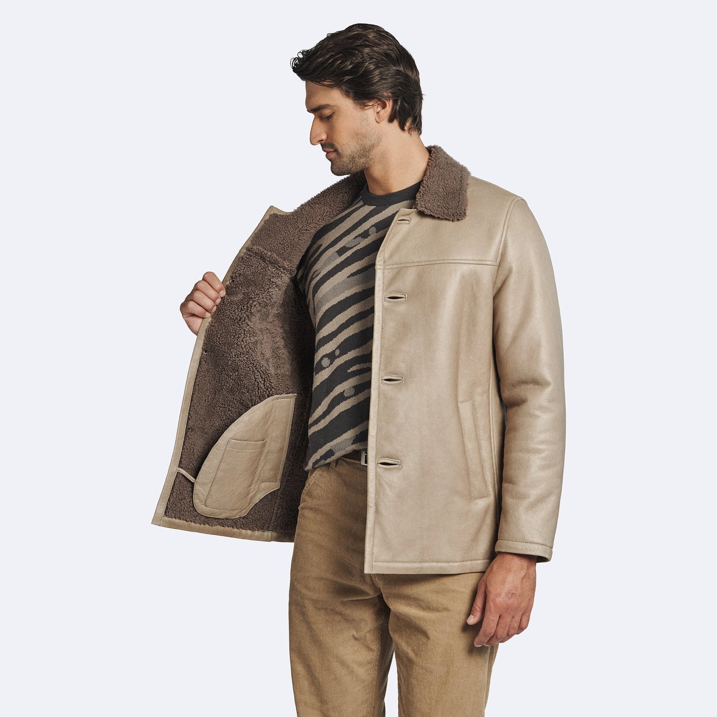 Josh Shearling Coat