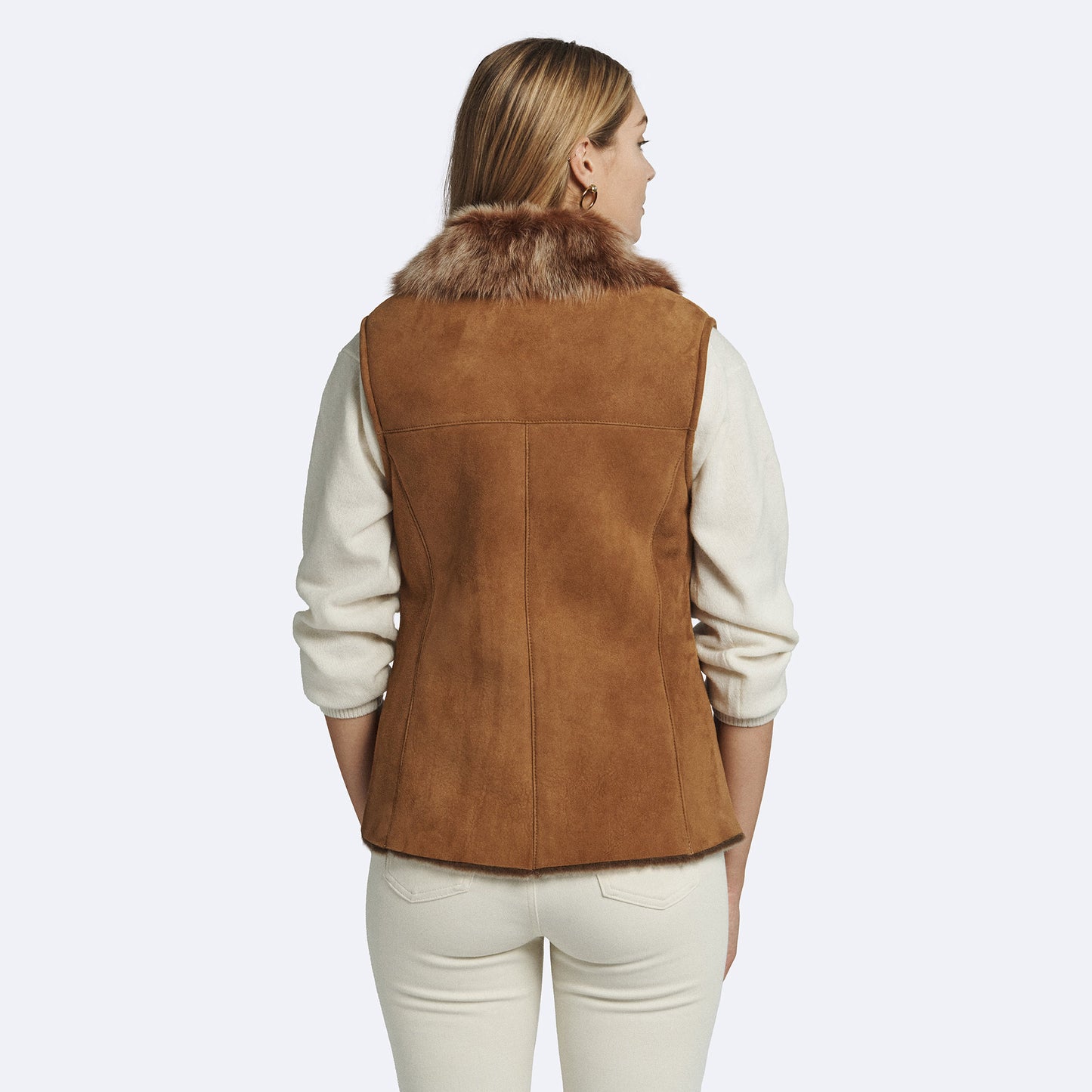 Louisa Shearling Vest
