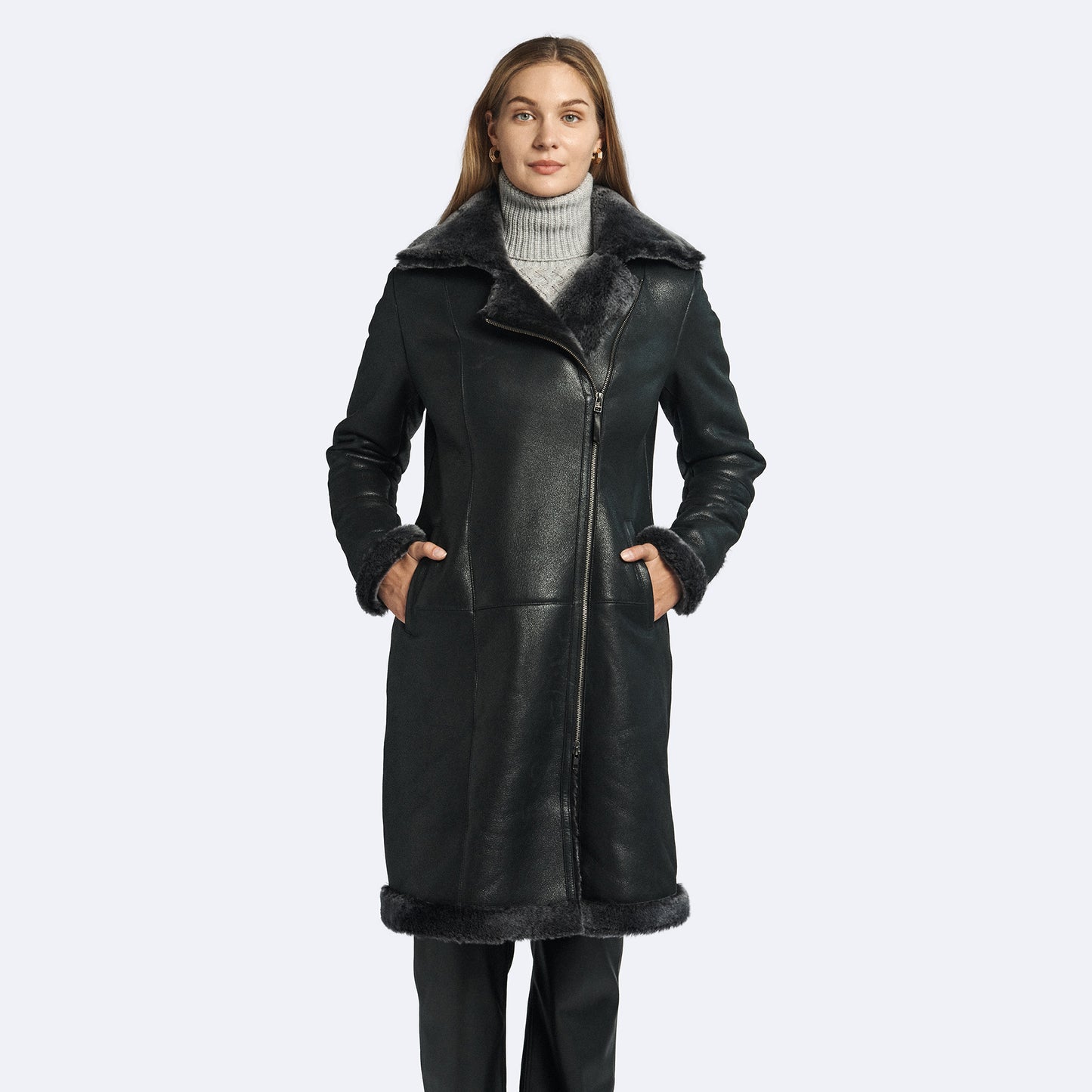 Hailey Sheepskin Coat