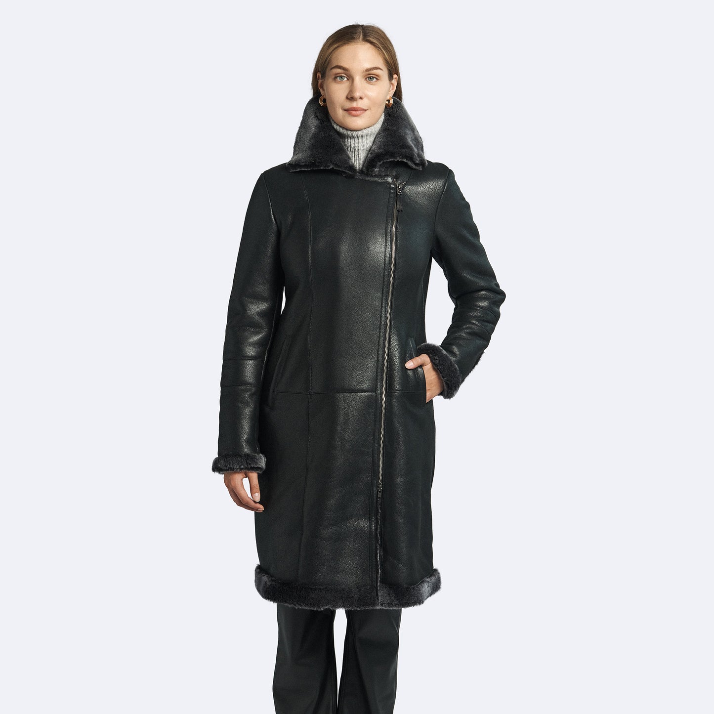 Hailey Sheepskin Coat