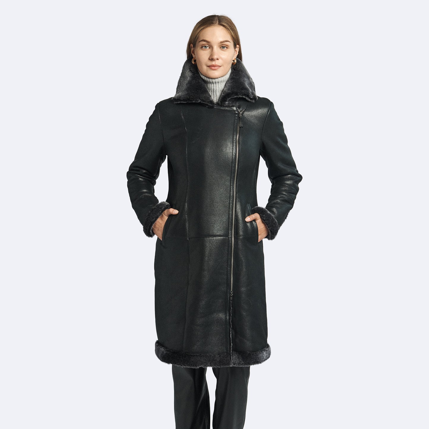 Hailey Sheepskin Coat