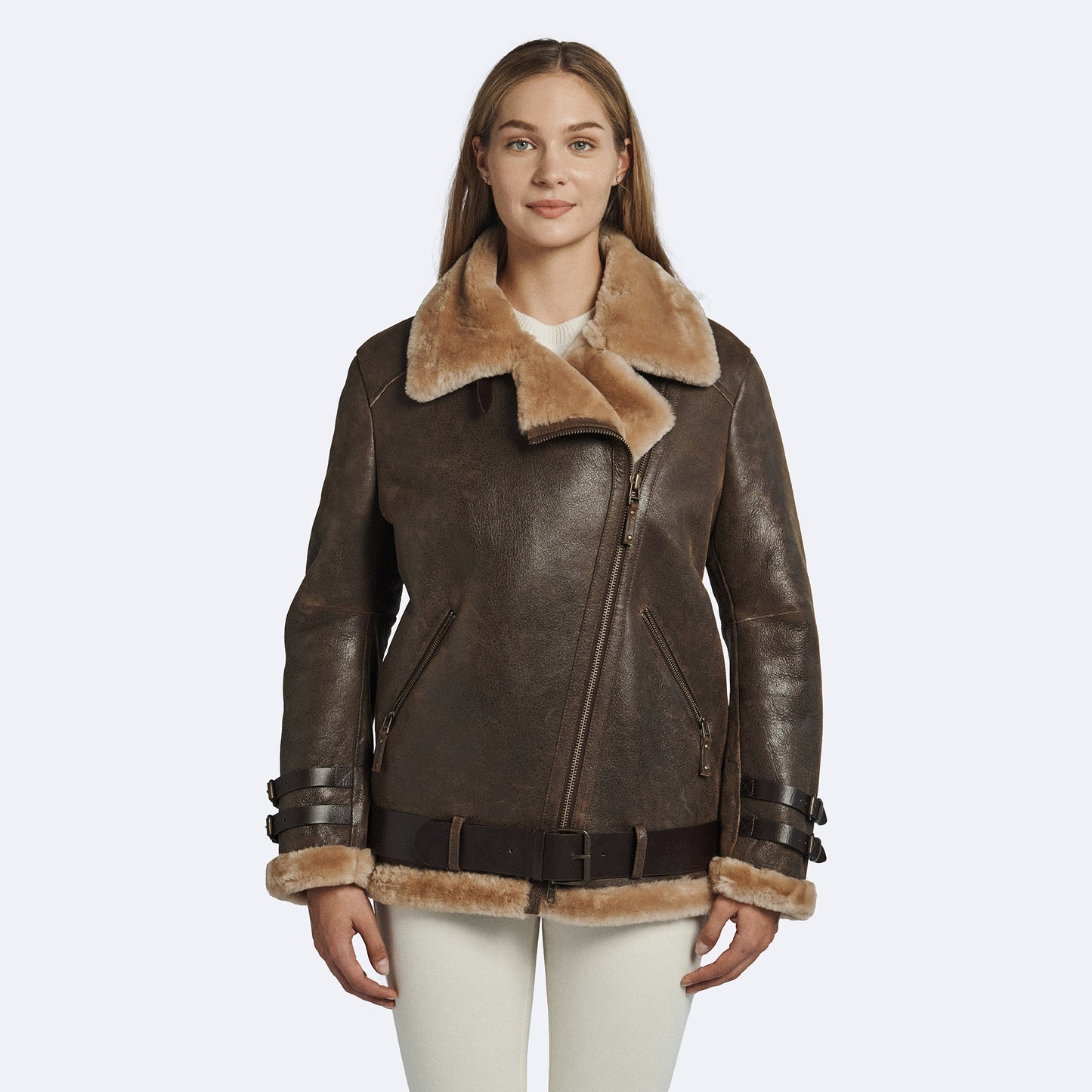 Lindsay Shearling Coat