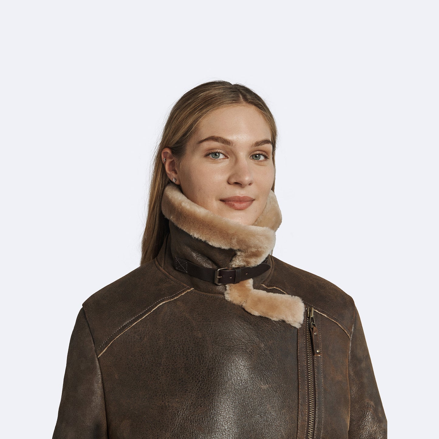 Lindsay Shearling Coat