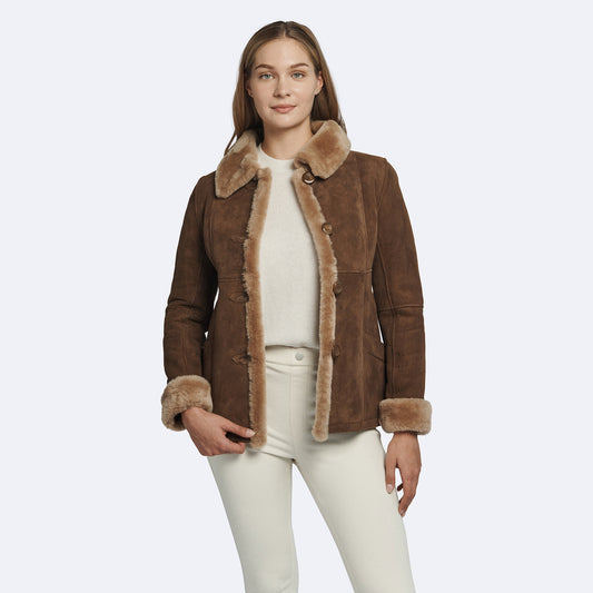 Nicole Shearling Coat