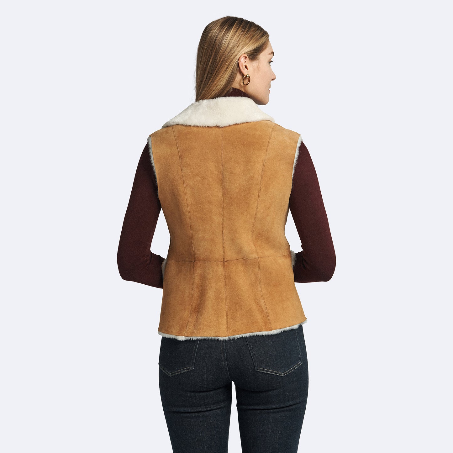 Rachel Shearling Vest