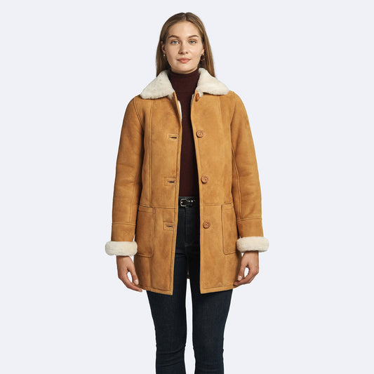 Naomi Sheepskin Coat