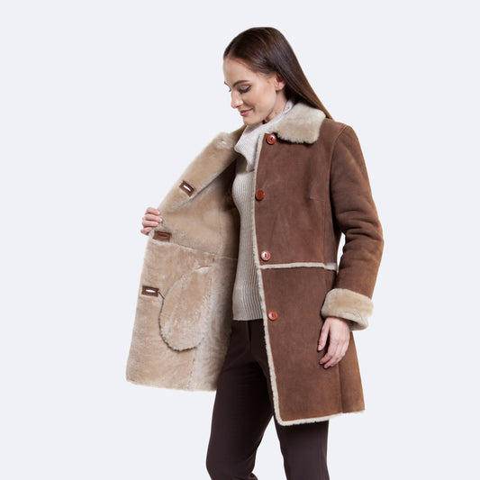 Linden Sheepskin Coat