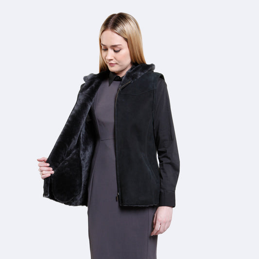 Misty Sheepskin Vest