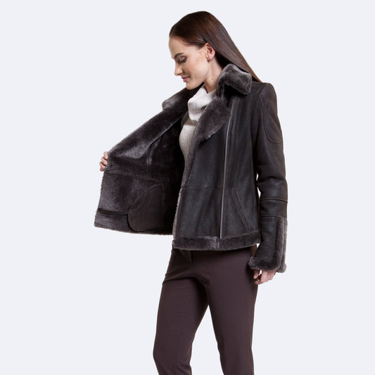 Nora Sheepskin Jacket