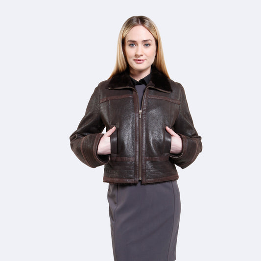 Zoe Sheepskin Jacket
