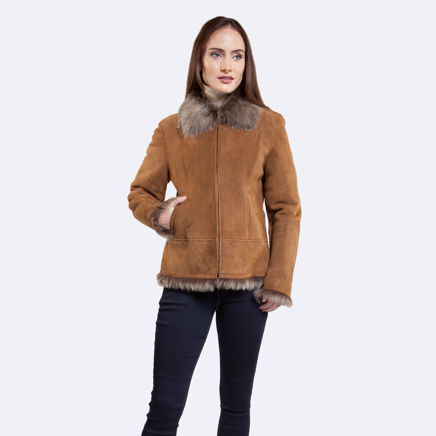 Anna Sheepskin Jacket