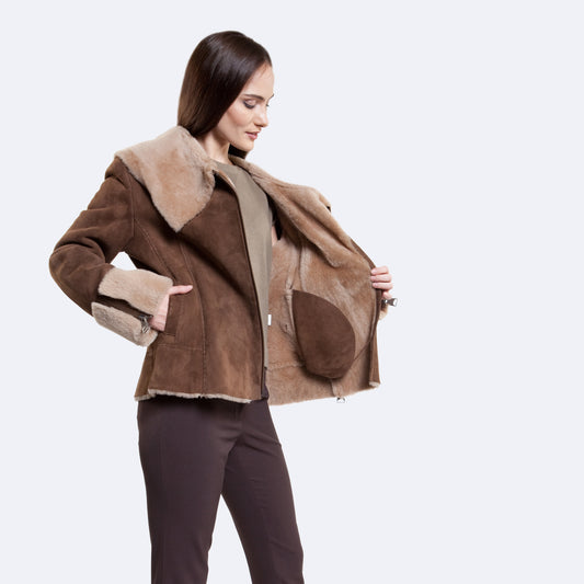 Vivian Sheepskin Jacket