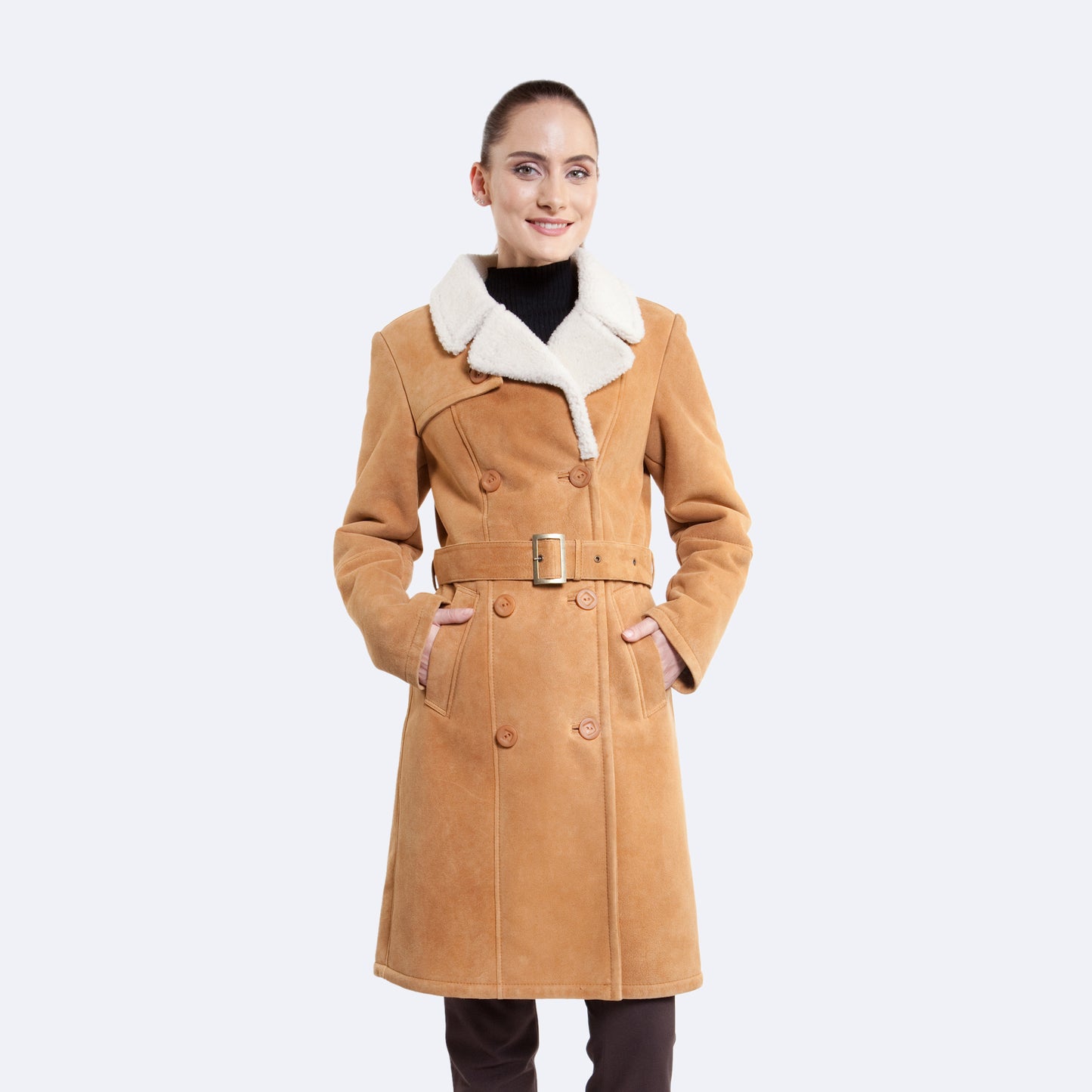 Alexa Sheepskin Coat