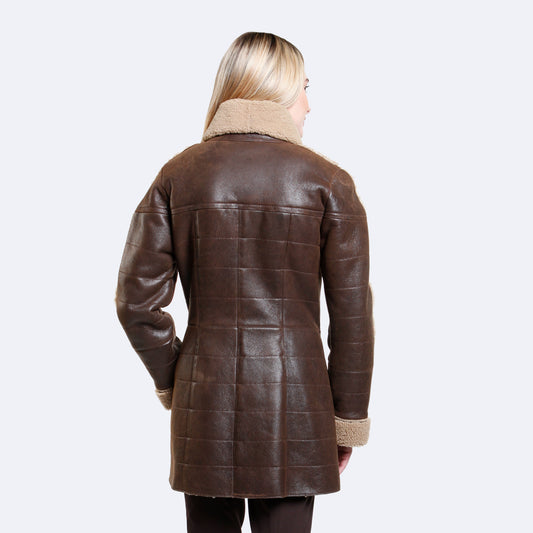 Sophie Sheepskin Coat