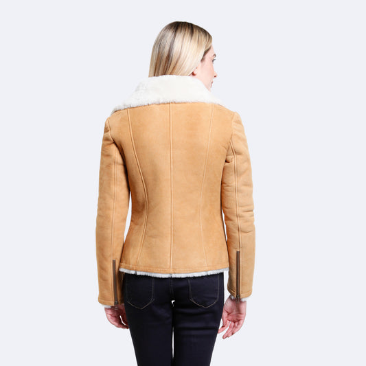Cheryl Sheepskin Jacket