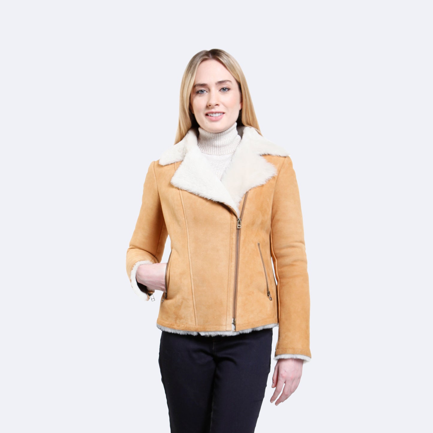 Cheryl Sheepskin Jacket