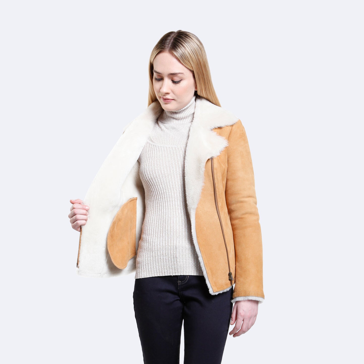 Cheryl Sheepskin Jacket