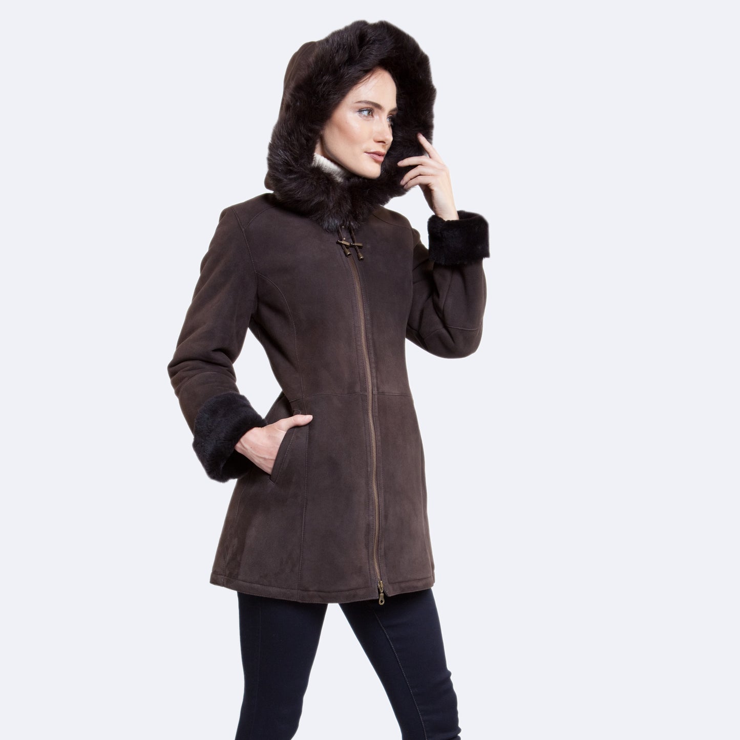 Stacy Sheepskin Coat
