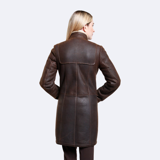 Olivia Sheepskin Coat