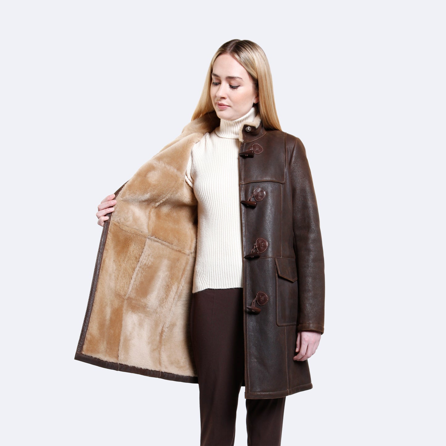 Olivia Sheepskin Coat
