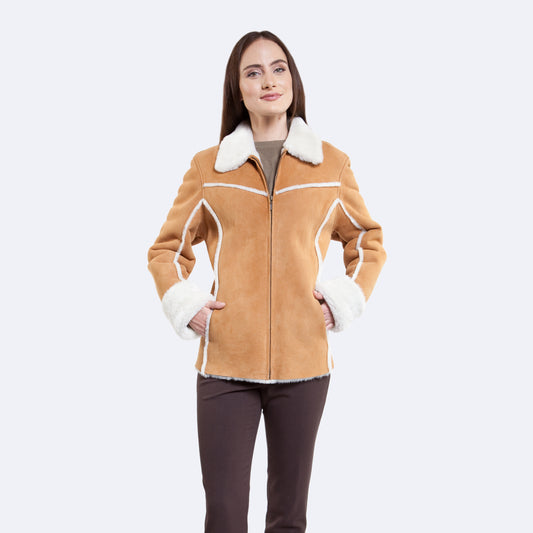 Karen Sheepskin Jacket