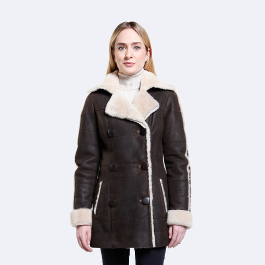 Skylar Sheepskin Coat