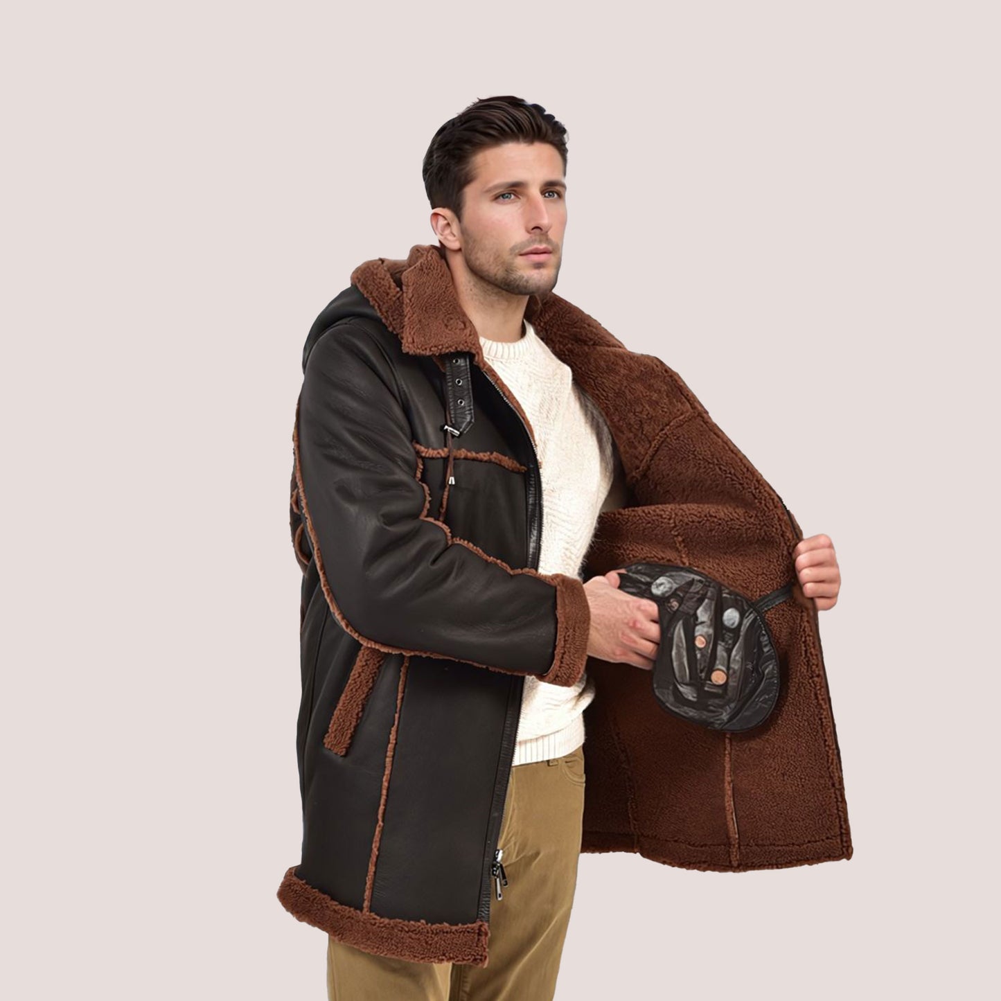Ethan Sheepskin Coat